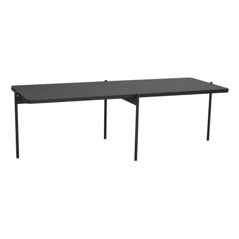 RO Shelton Coffee Table 145x60 Black/Black